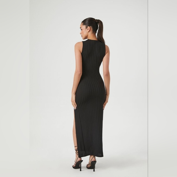 Forever21 Maroon Bodycon Rib Dress - Picture 1 of 6